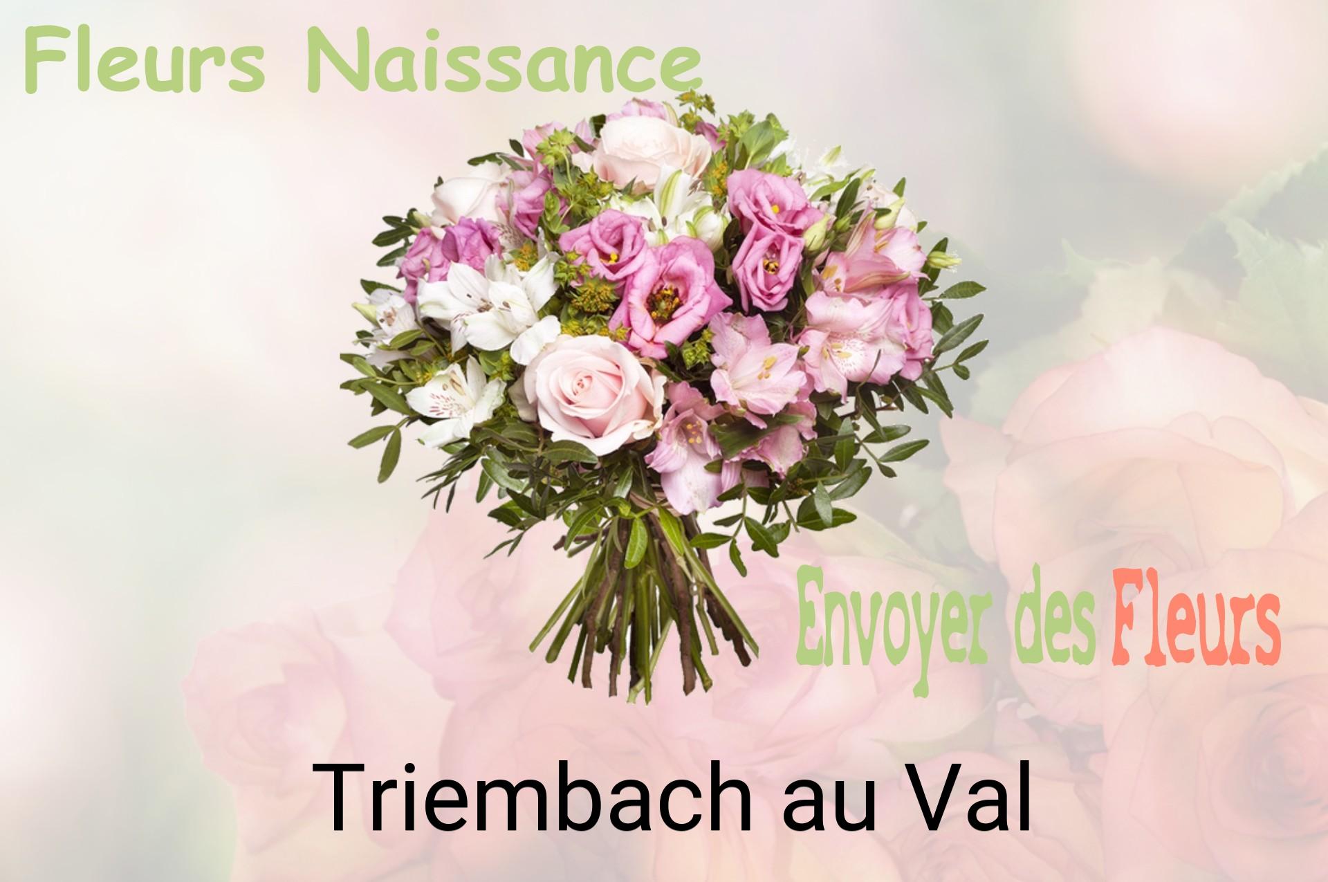 Bouquet de fleurs de naissance livré à Triembach-au-Val